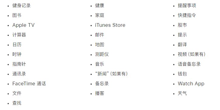 鄞州苹果手机维修分享iPhone 14系列机型可以卸载哪些自带的App? 