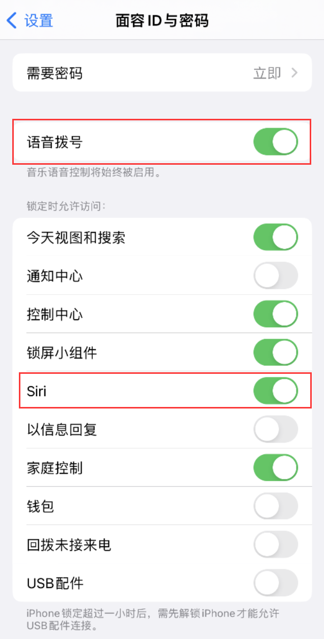 鄞州苹果维修网点分享不解锁 iPhone 的情况下通过 Siri 拨打电话的方法 